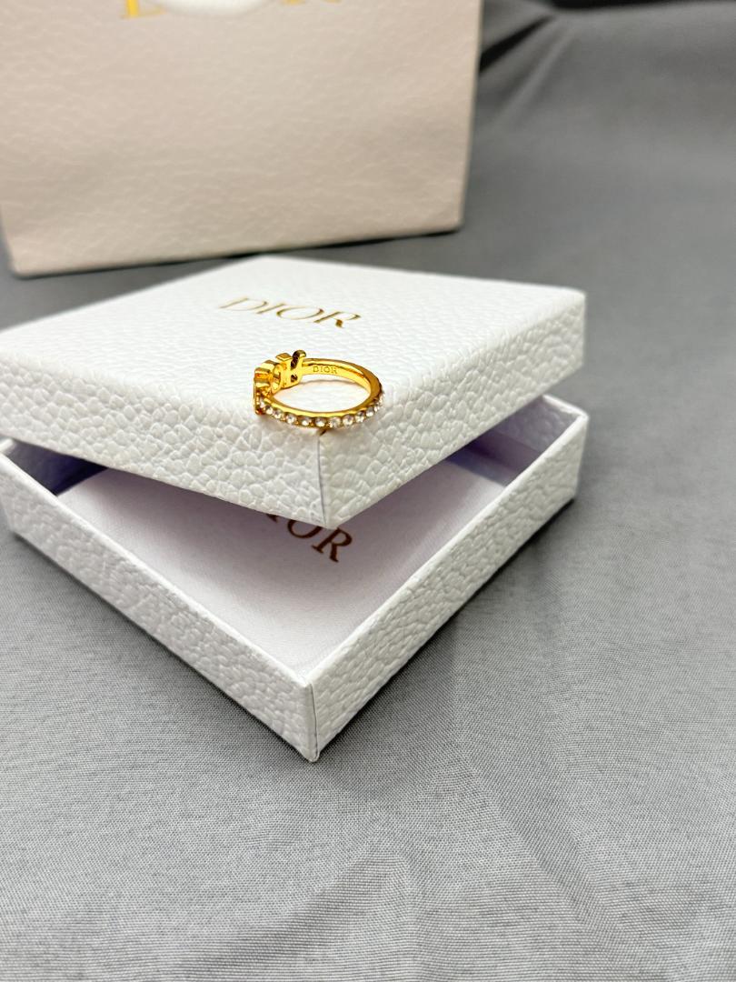 dior ロゴ リング 指輪 Sサイズ