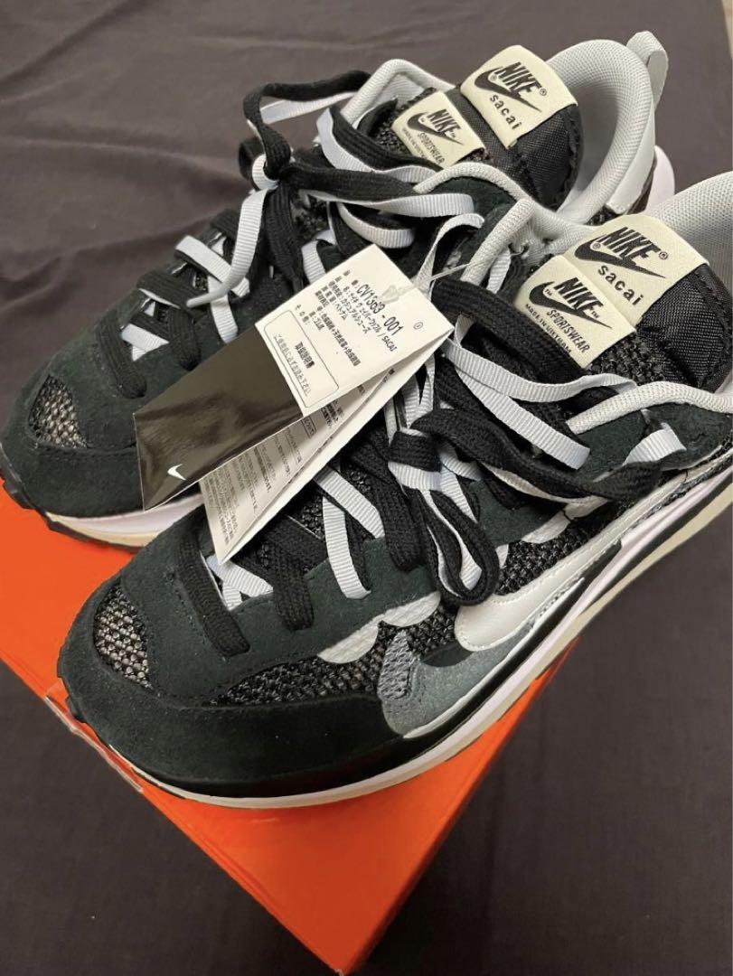 【値下げ】Nike Vaporwaffle sacai Black White