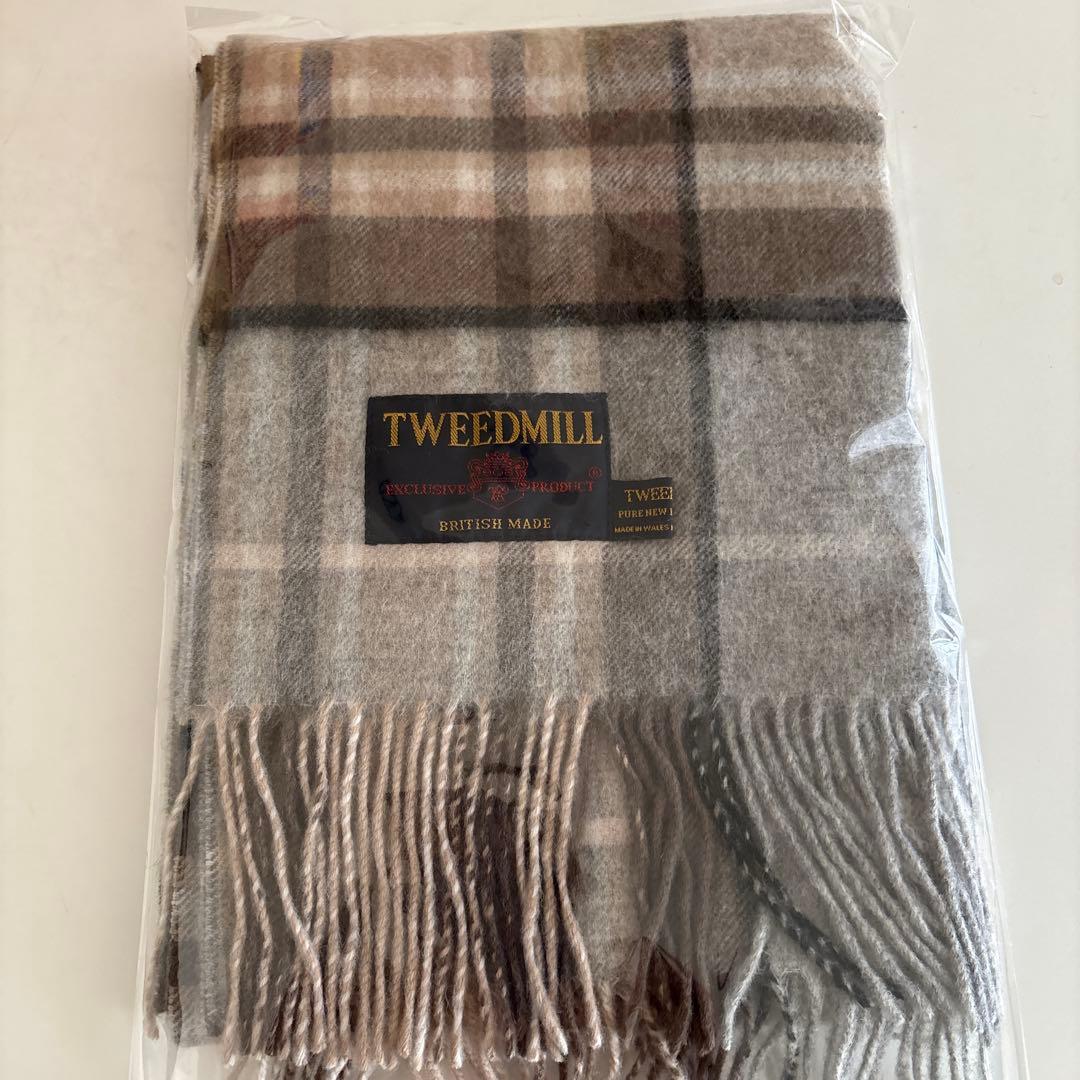 ツイードミル　マフラー