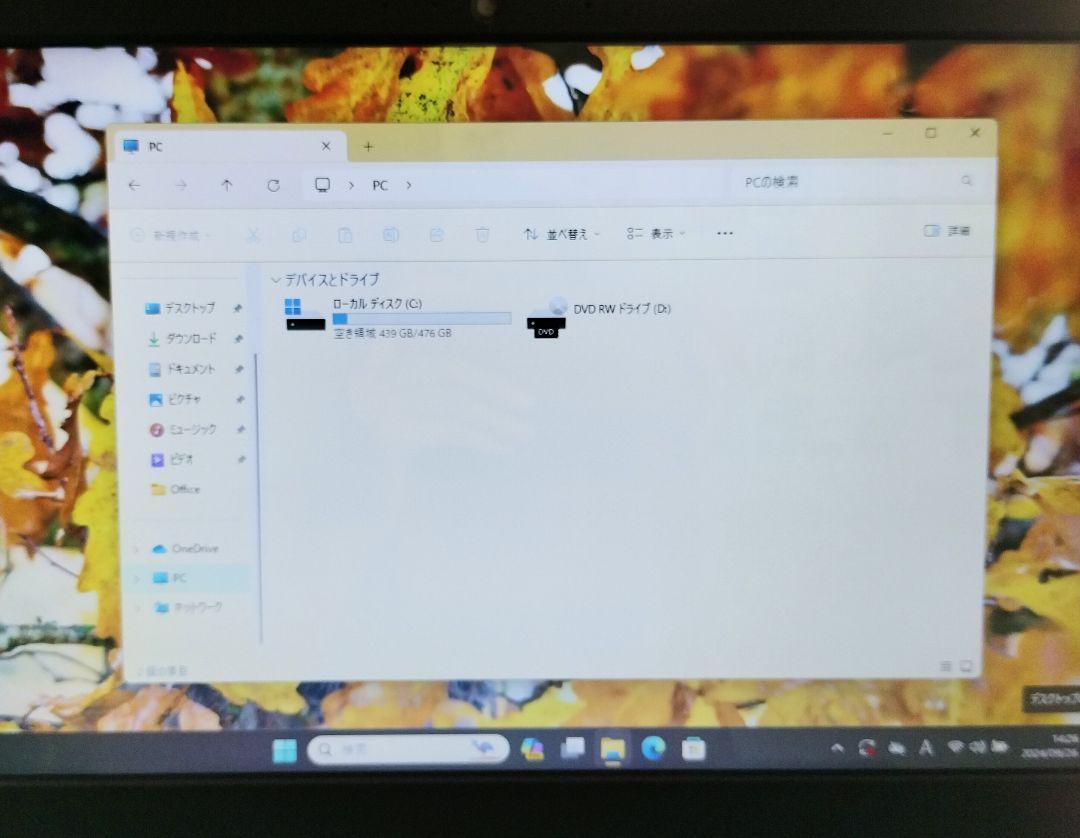 TOSHIBA dynabook テンキー付き メモリ16GB SSD512GB