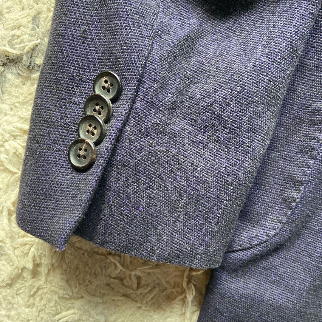 TEGE 紫 古着 菅田将暉 EL615-m63249491348 UNITED ARROWS テーラードジャケット 超特価国産