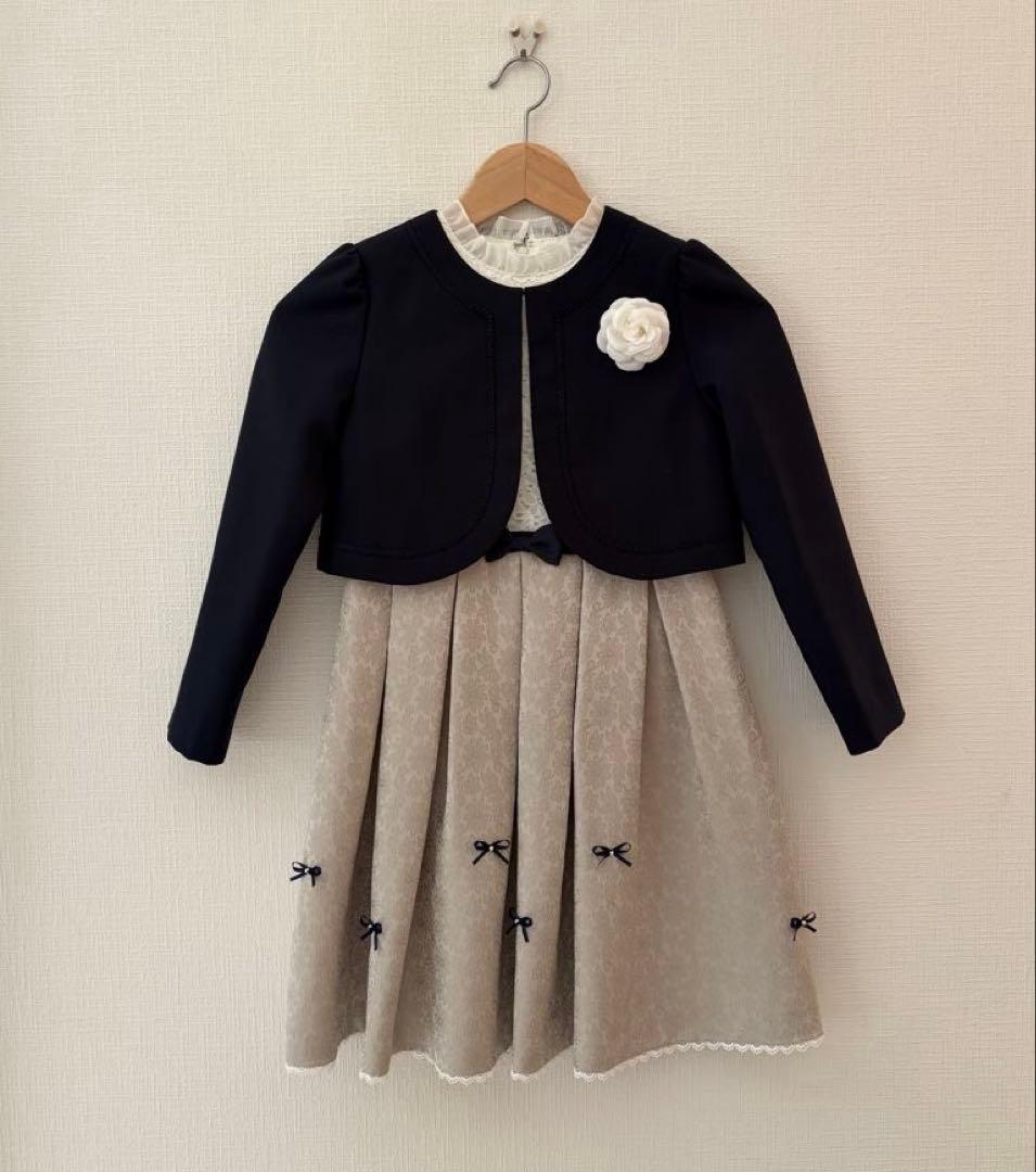 ワルツバイビームスデザイン 入学式 130 フォーマルドレス 結婚式 七五三BEAMS