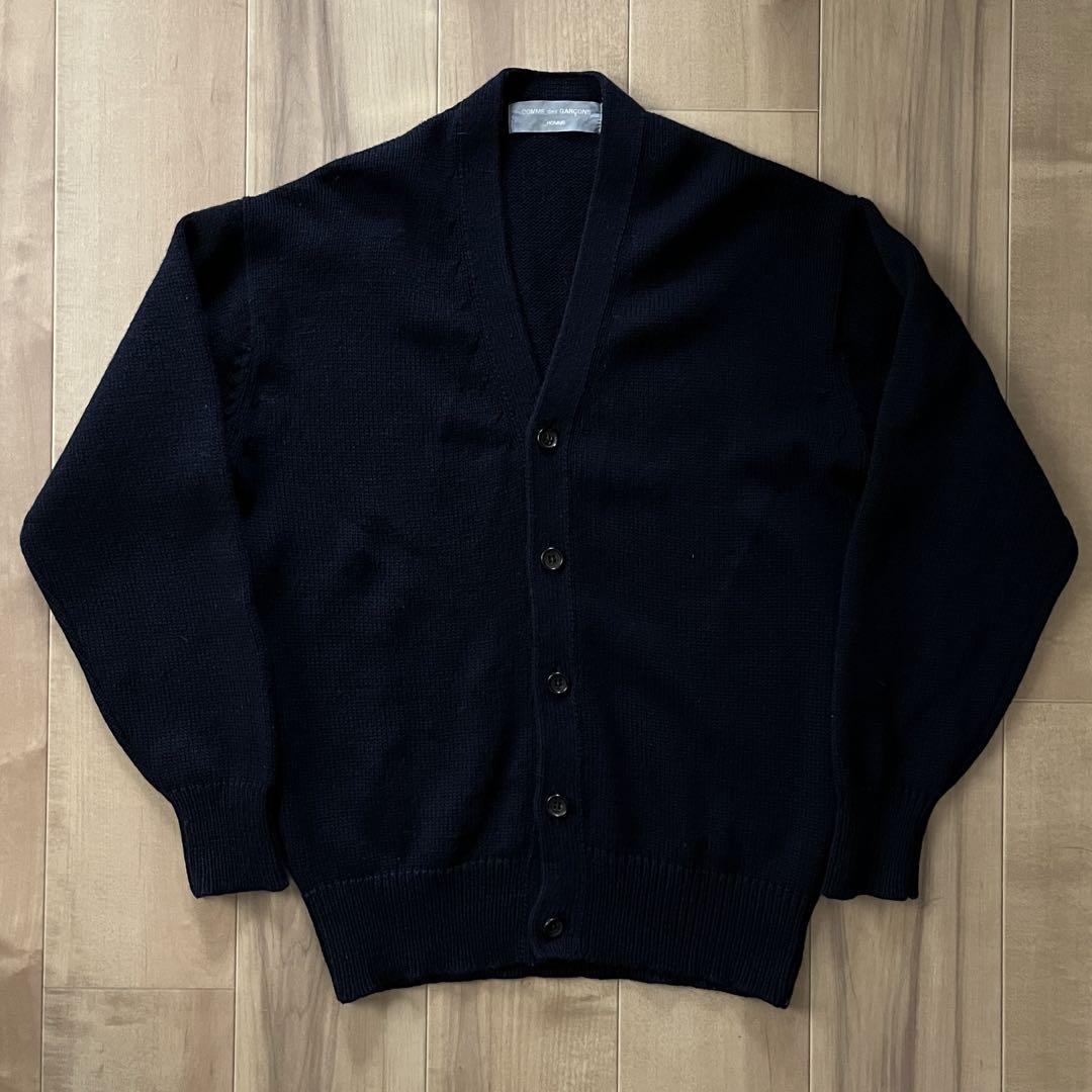 COMME des GARCONS HOMME カーディガン 田中オム ネイビー