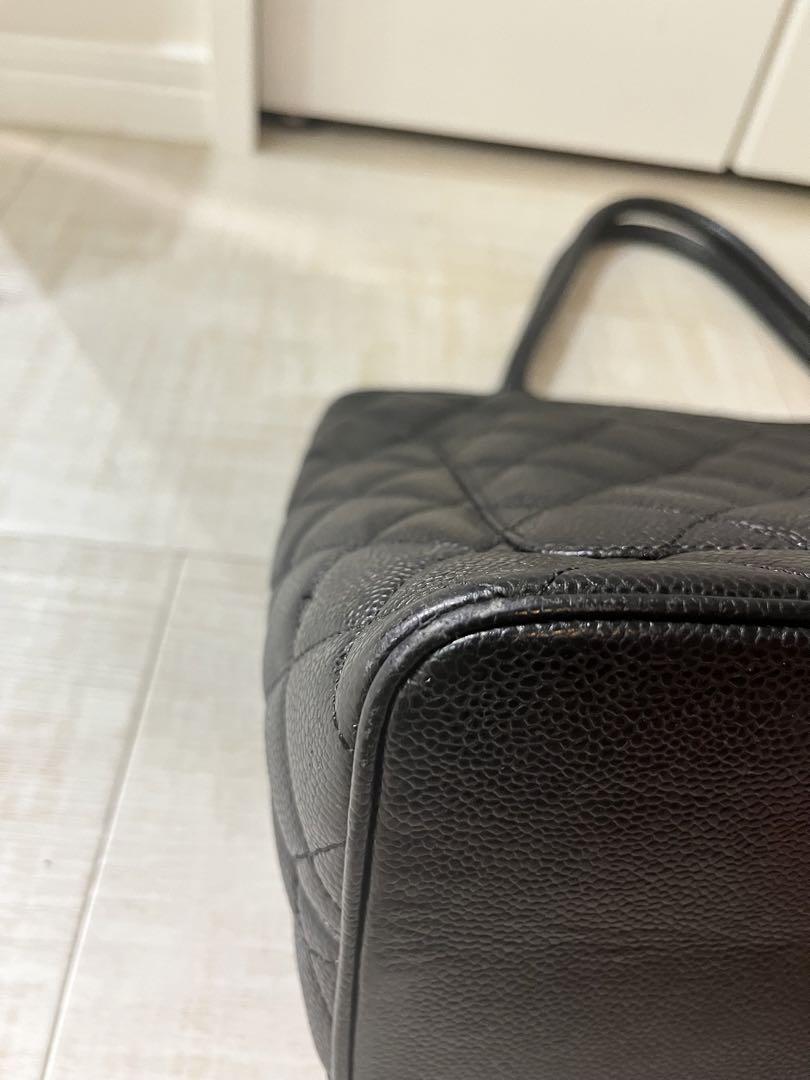 CHANEL シャネル　キャビアスキン　復刻トート