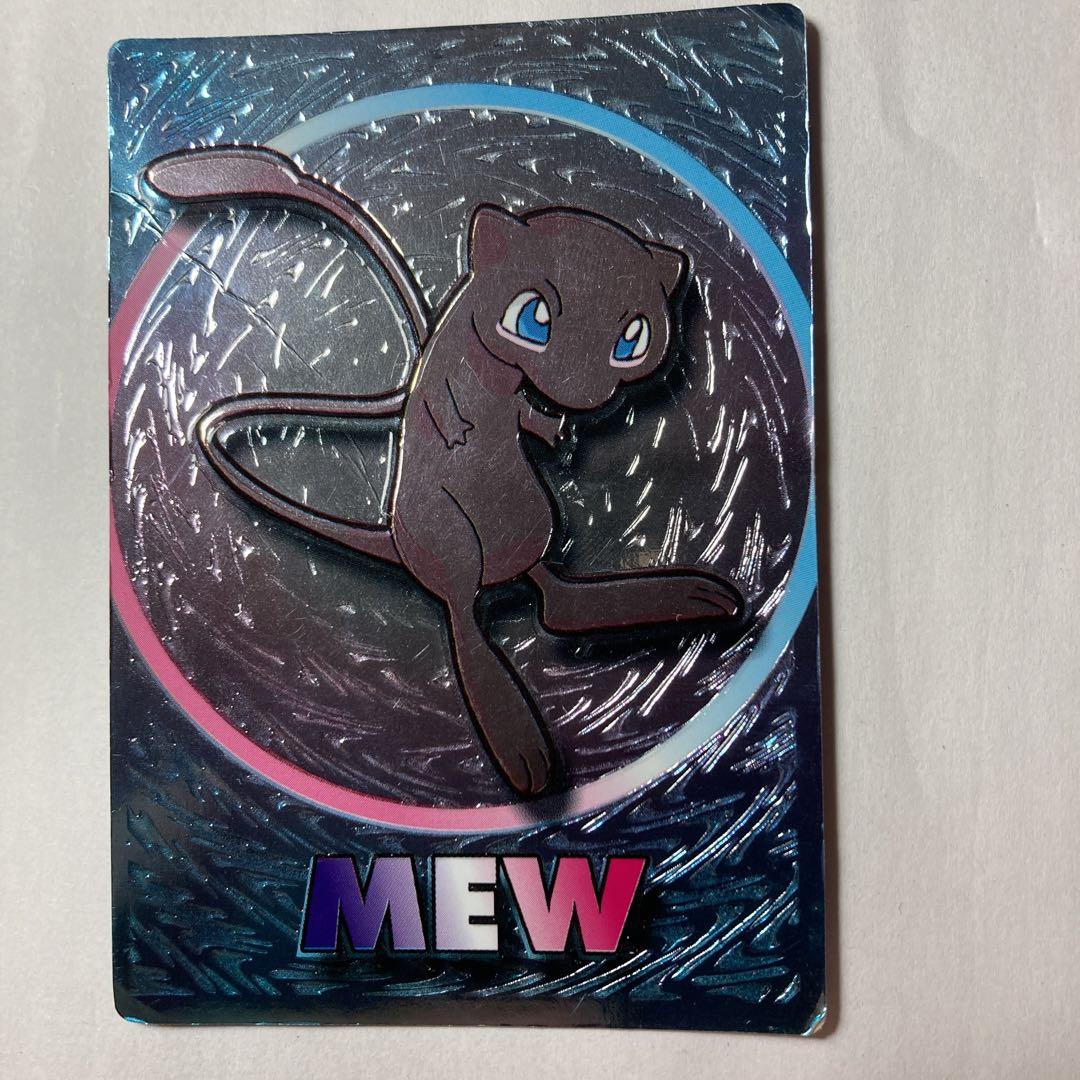 未開封 ポケモンカード ミュウ 明治 meiji プロモ(シングル