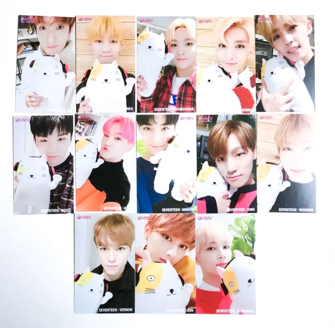 SEVENTEEN ぬいぐるみトレカ 13種