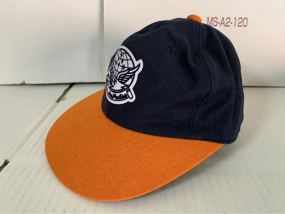 鬼レア　70s～80s ブルーインパルス　キャップ　デサント製　デッドストック