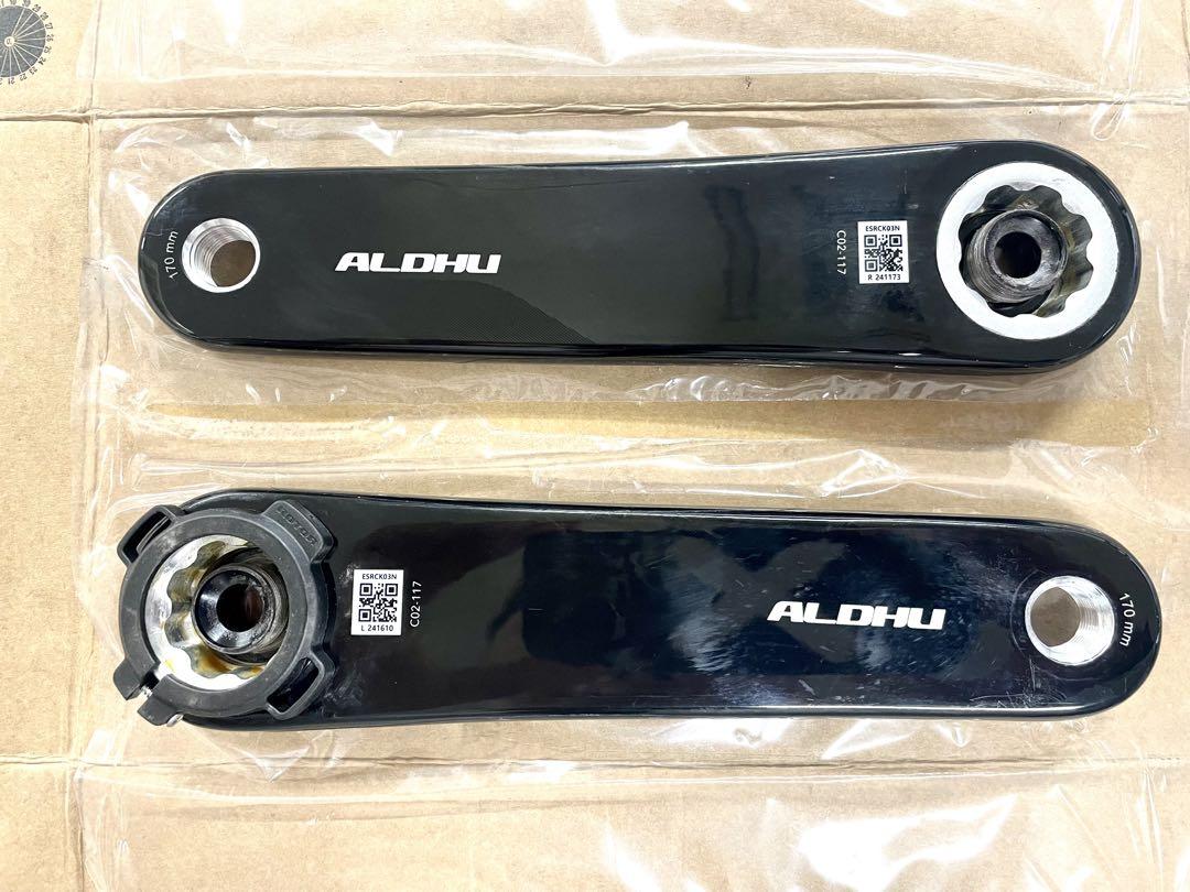 再掲載(新品未使用)ROTOR ALDHU CARBON 170mm クランク