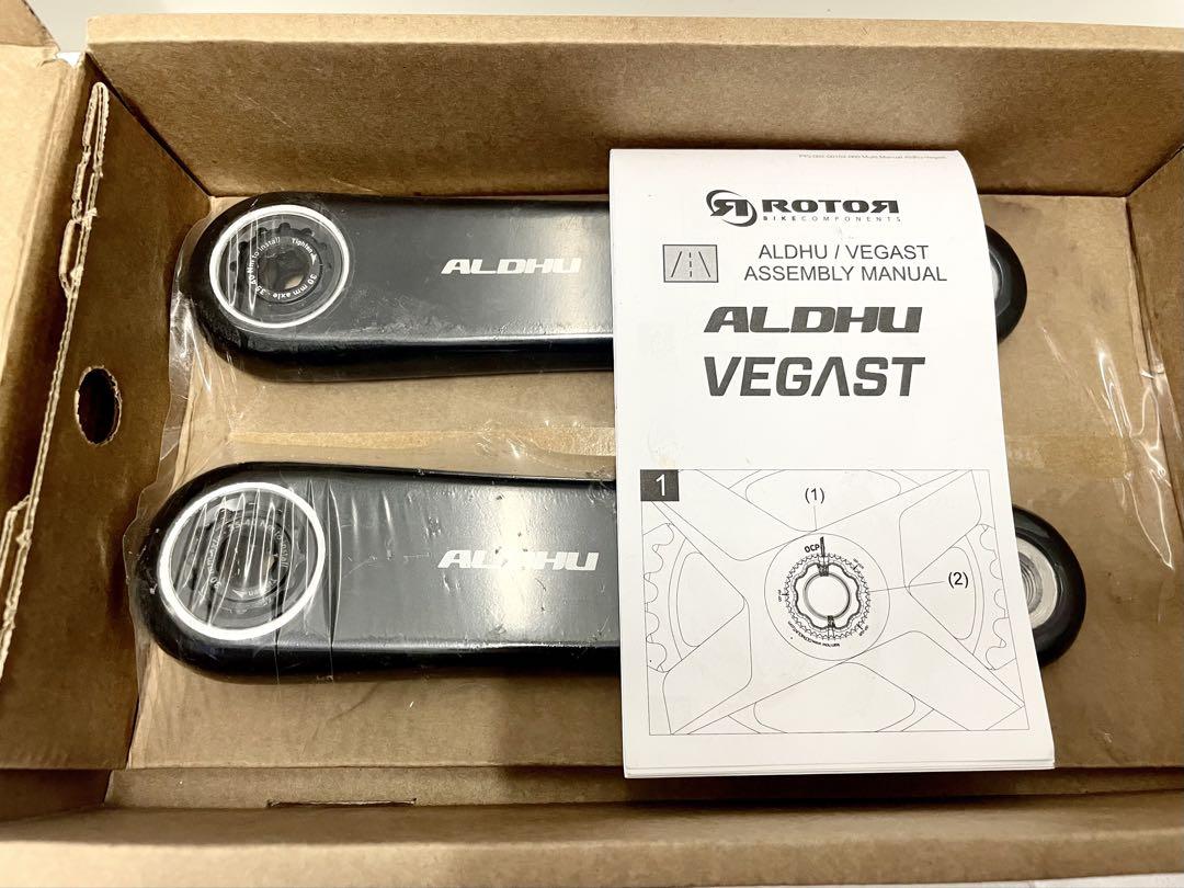 再掲載(新品未使用)ROTOR ALDHU CARBON 170mm クランク