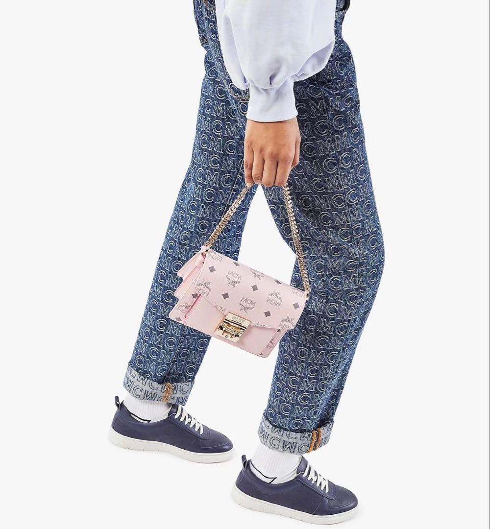 【新品同様品】MCM ミニバッグ ショルダーバッグ ピンク ロゴ ヴィセトス 【新品同様品】MCM ミニバッグ ショルダーバッグ ピンク ロゴ ヴィセトス