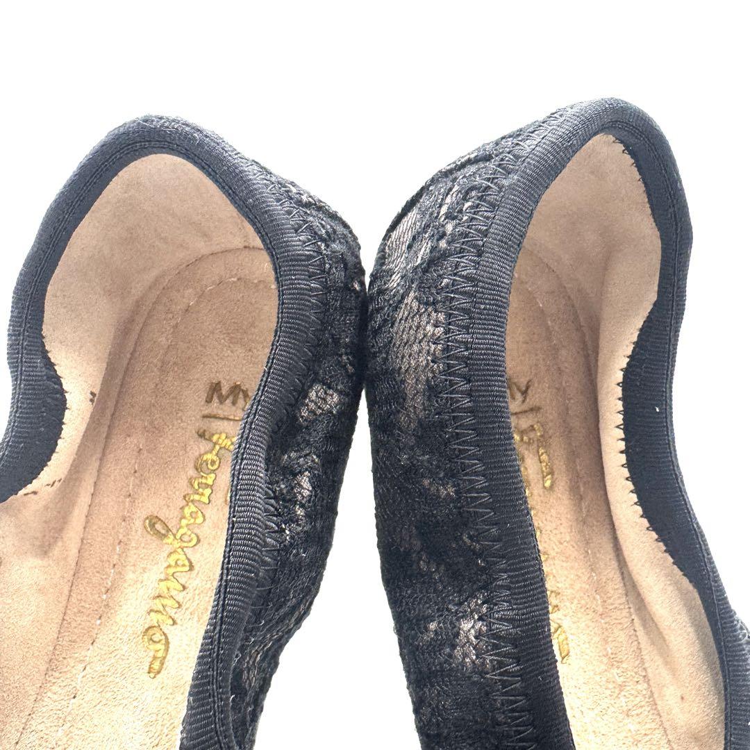 【極美品】Ferragamo ヴァラ バレエシューズ ブラック 22cm 在庫 処分ファッション - 【極美品】Ferragamo ヴァラ バレエ