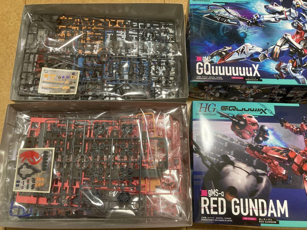 新品 赤いガンダム ジークアクス HG ガンプラ セット 未開封 ビット プラモ