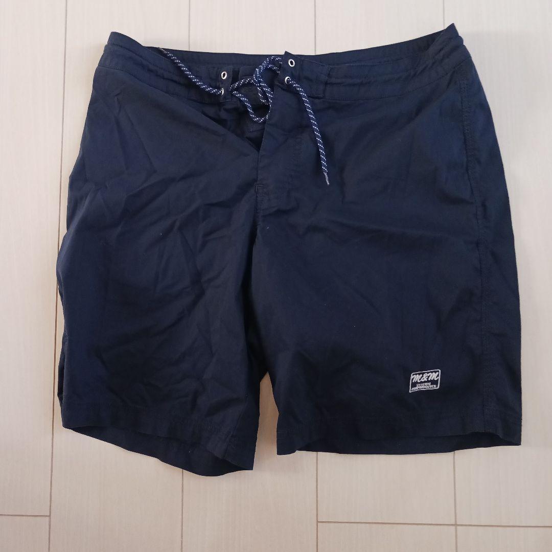 M&Mメンズ ネイビー ショートパンツ