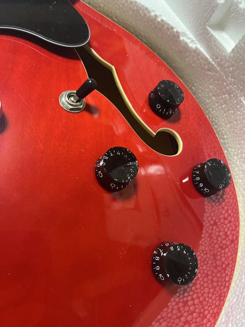 ギター GROTE Jazz Electric Guitar (Red)