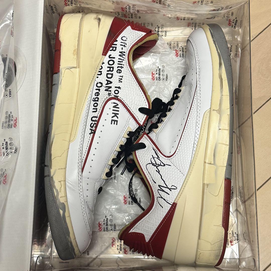 Off-White × Nike Air Jordan 2 Low 28.0cm