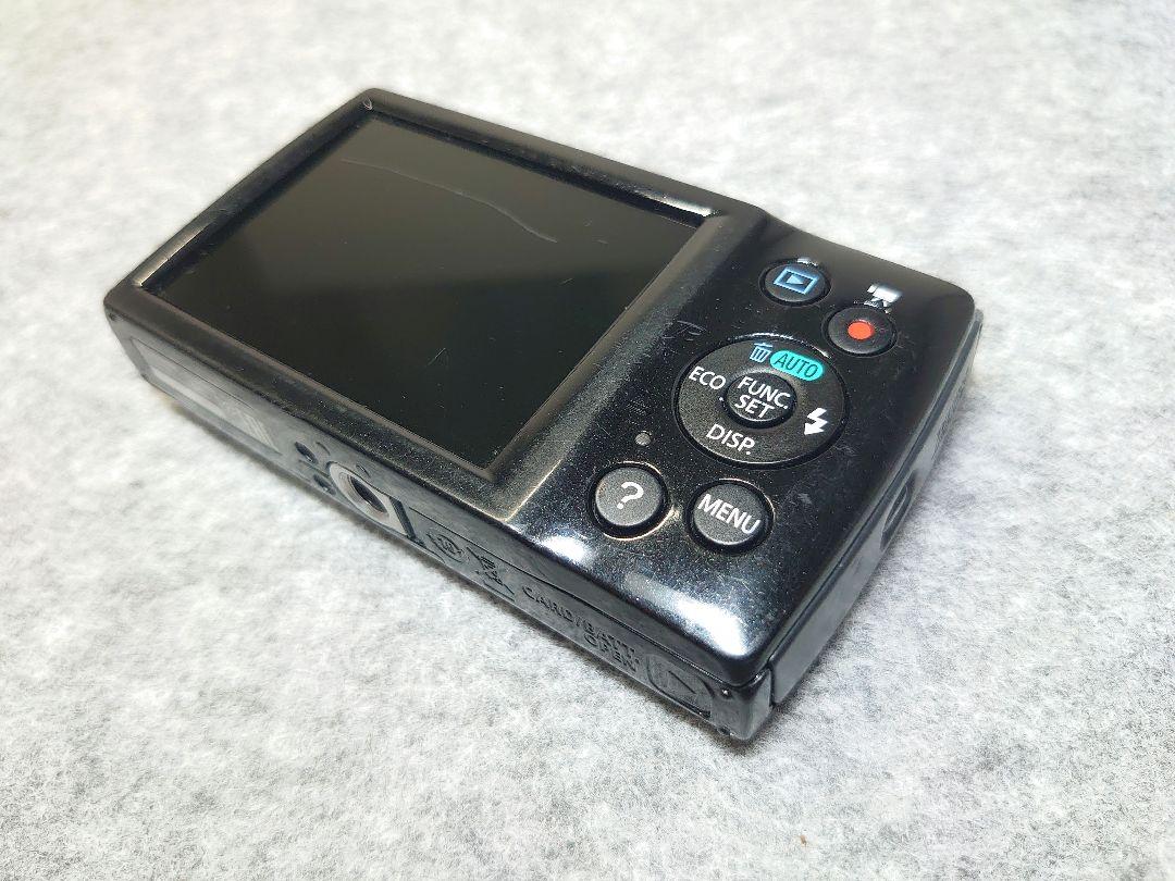 ジャンク Canon IXY 120 ブラック コンパクトデジタルカメラ