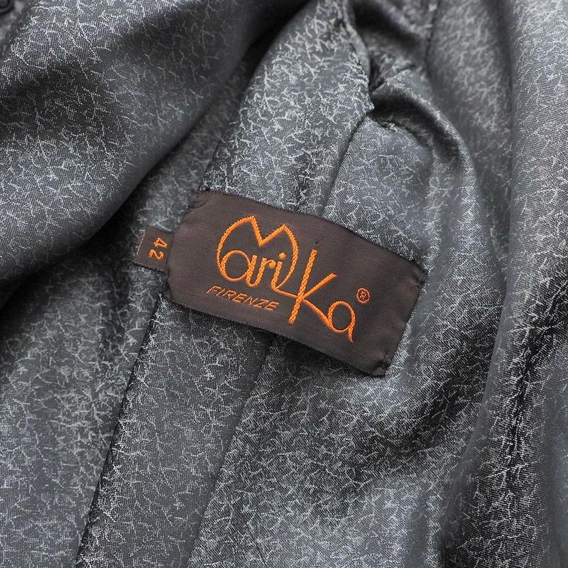 Marika FIRENZE ラム × フォックス ファーコート 本毛皮 42