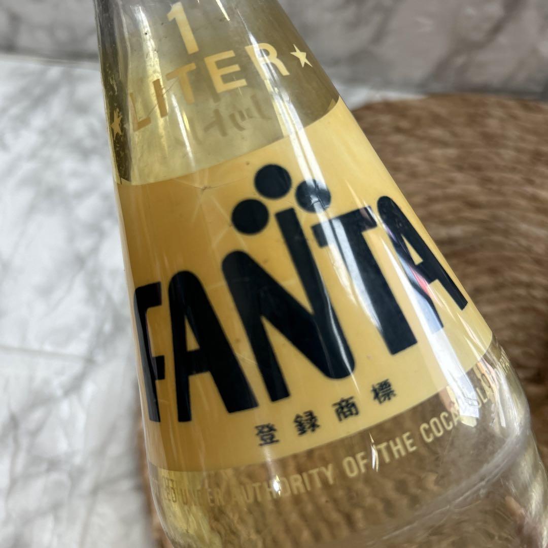 高品質の人気 FANTA ファンタ 空瓶 昭和レトロ 2点 オブジェ 置物 瓶 その他