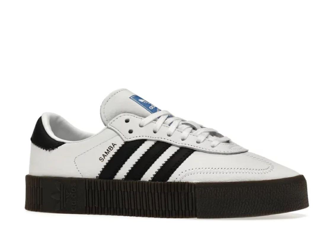 adidasadidas samba 白　厚底