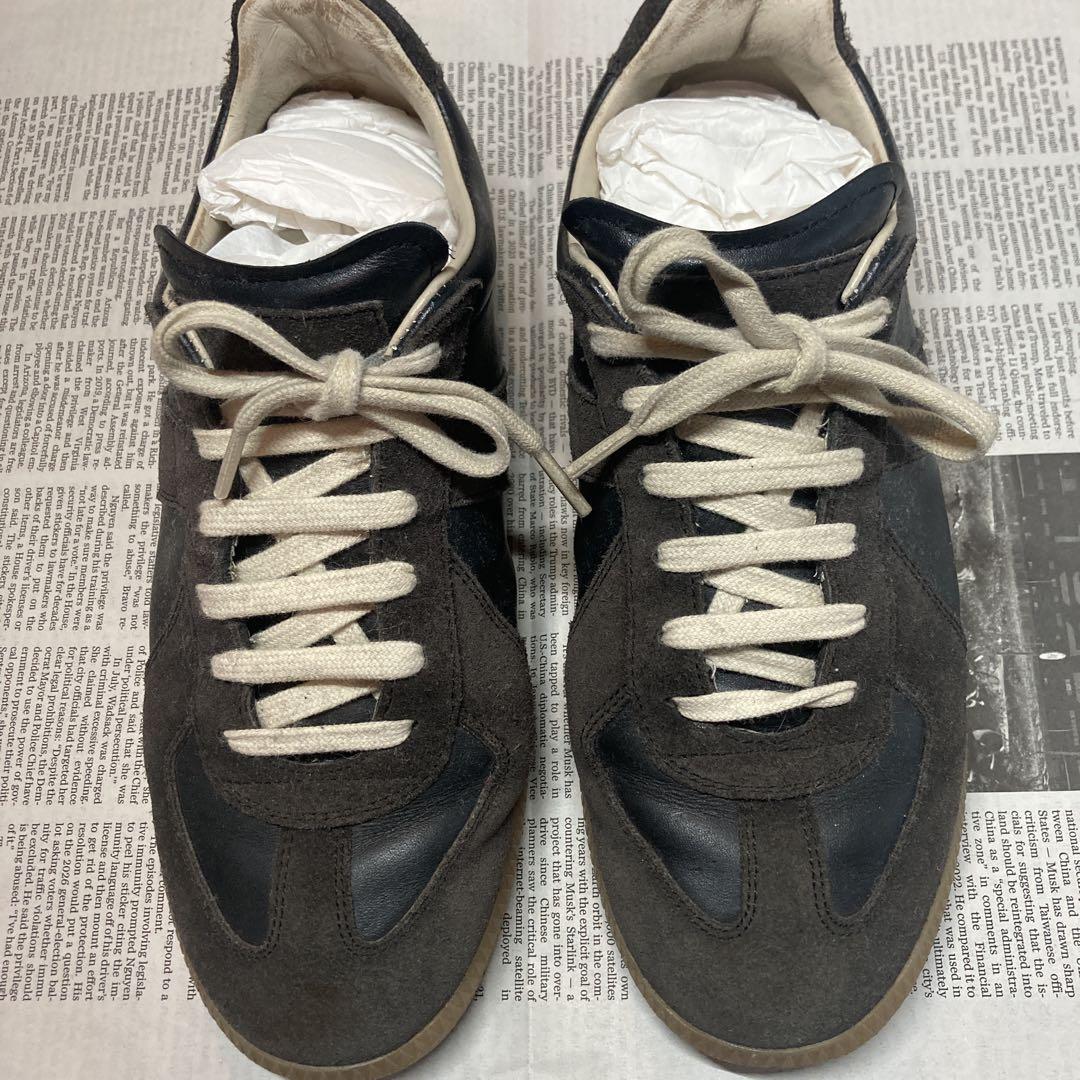 メゾンマルジェラMaison Margielaジャーマントレーナースニーカー38