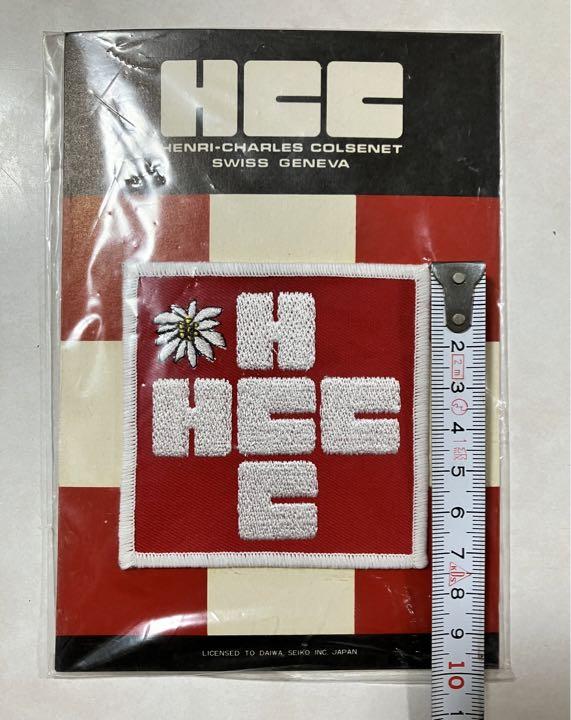 HCC HENRI CHARLES COLSENET ワッペン