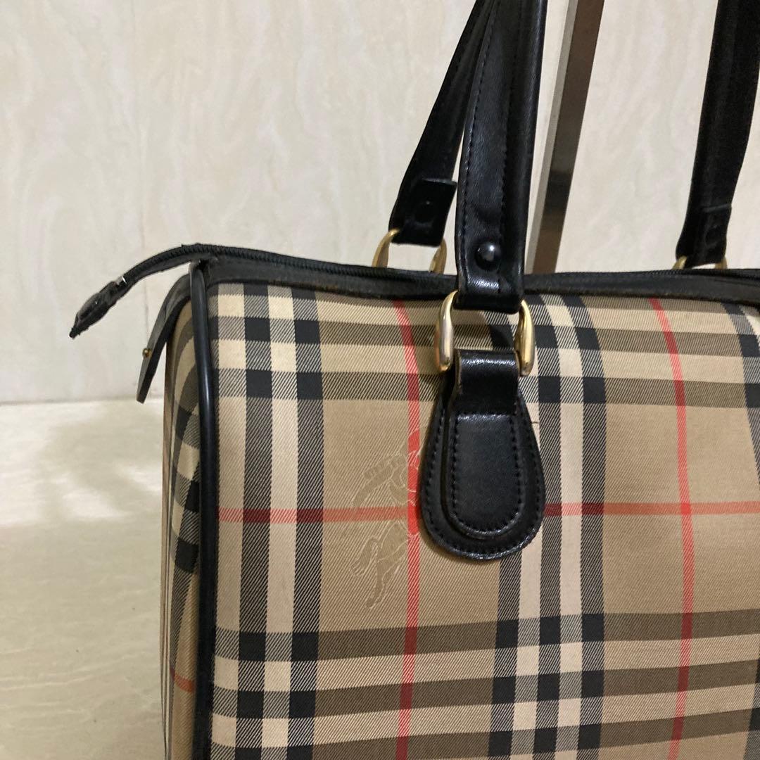 Burberrys’ バーバリー　ボストンバッグ　ノバチェック