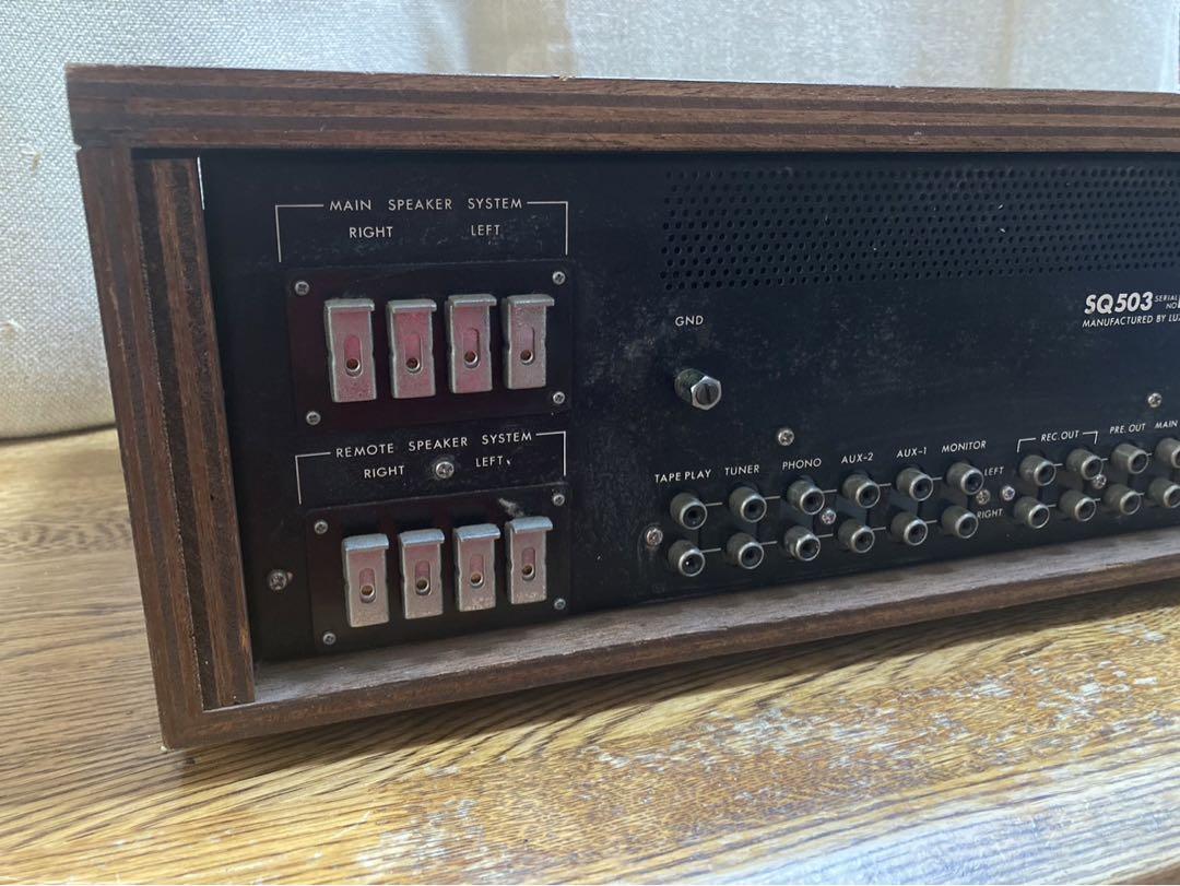 【ガハガハ君様　動作品】Luxman プリメインアンプ SQ-503