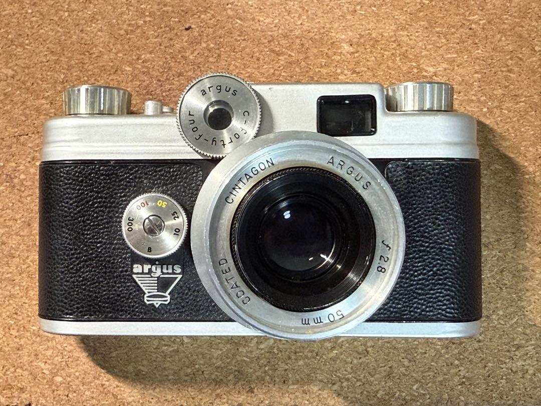 Argus C44 50mm f2.8 フィルムカメラ
