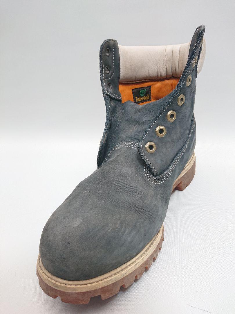 B060【中古】Timberland ティンバーランド グレー×ホワイト