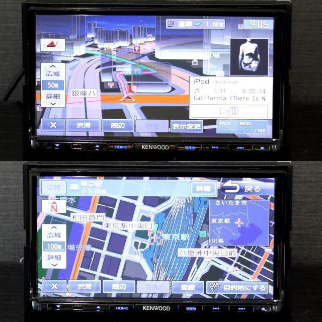 KENWOOD - 地図2022年春最新版彩速ナビMDV-X702フルセグ