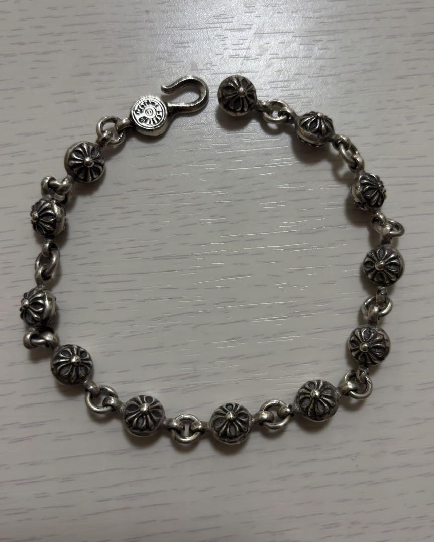 最安値　Chrome Hearts クロムハーツ　ブレスレット　クロスボール