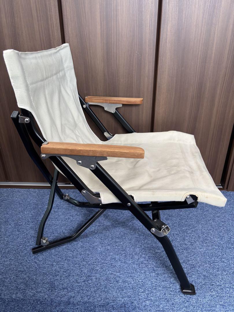 スノーピーク ローチェアショート アイボリージャンク品