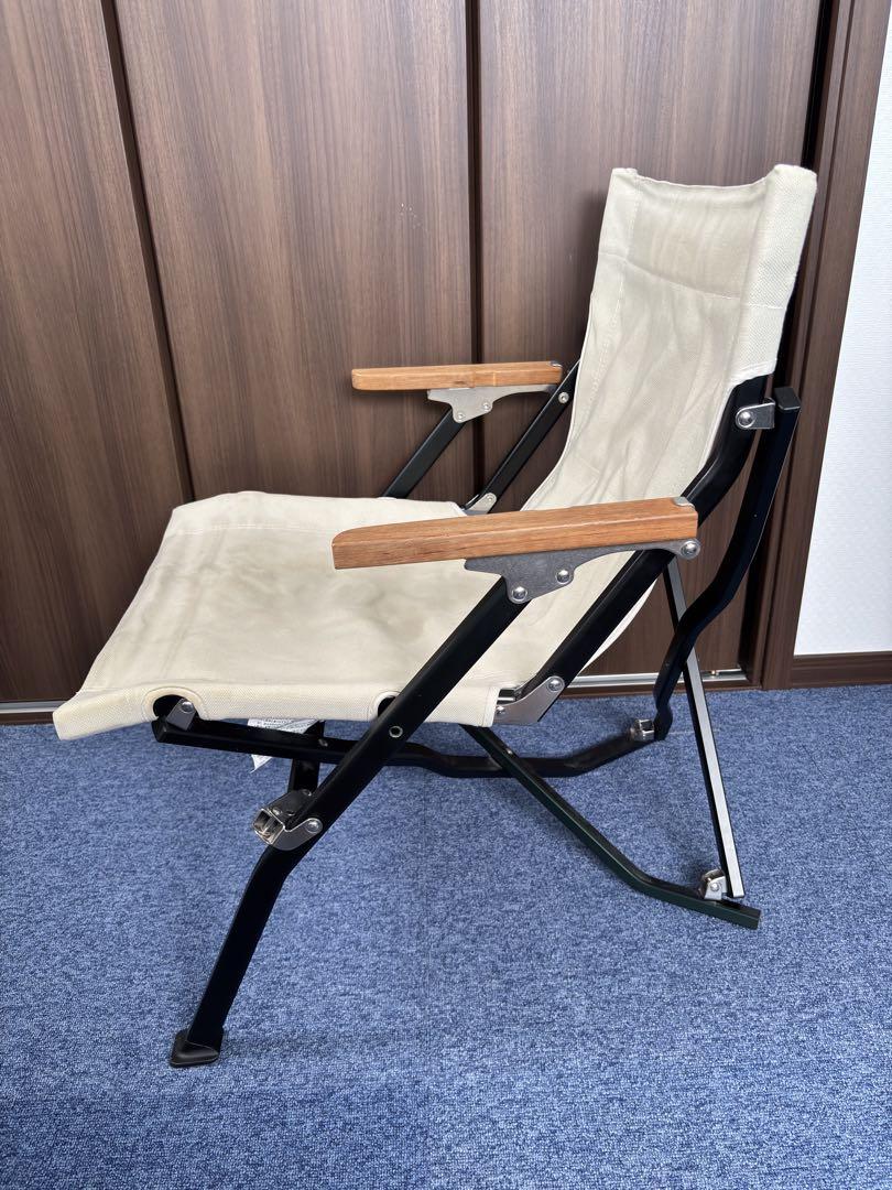 スノーピーク ローチェアショート アイボリージャンク品