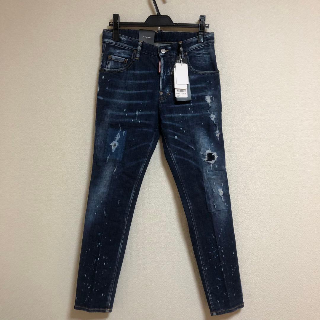 DSQUARED2 ディースクエアード Skater Jean 44 高品質，人気セール