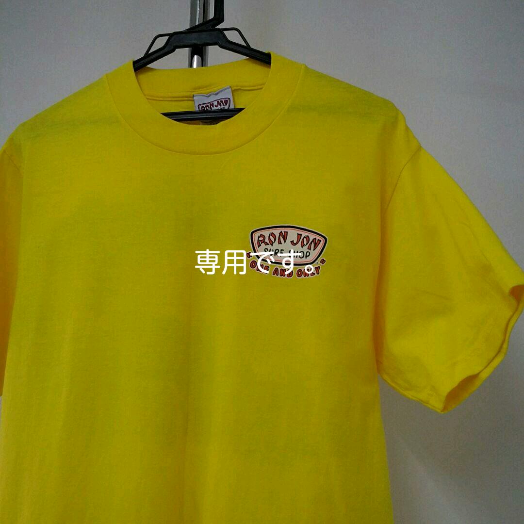 t109 RON JON サーフTシャツ メンズM イエロー