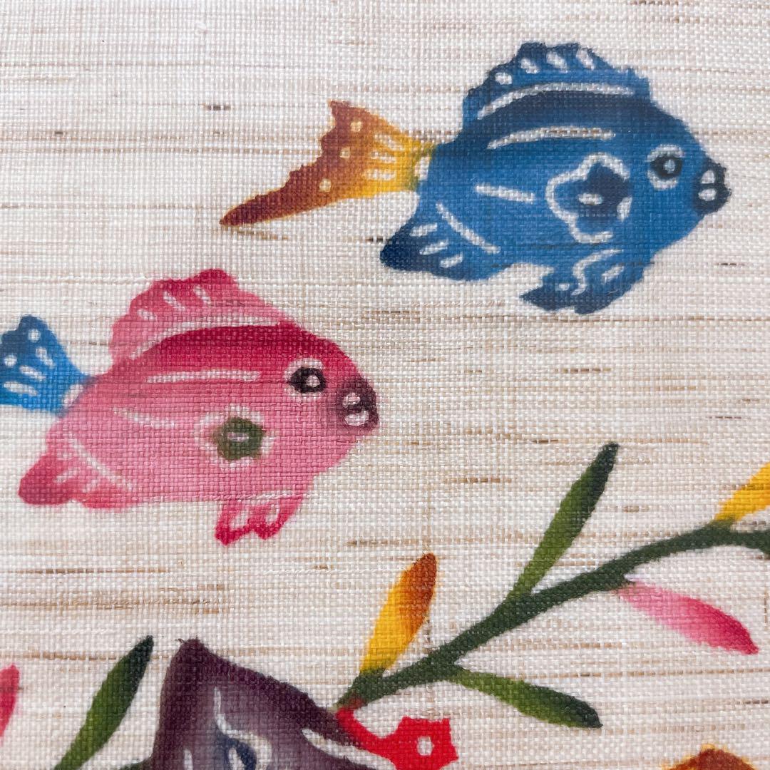 琉球紅型 額絵 城間栄順 魚籠に魚 沖縄 びんがた 型染め 琉球紅型 額絵 城間栄順 魚籠に魚 沖縄 びんがた 型染め - メルカリ