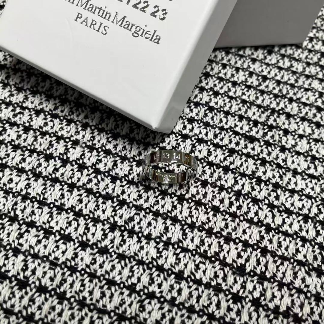 MAISON MARGIELA メゾンマルジェラ ロゴ 指輪 US9