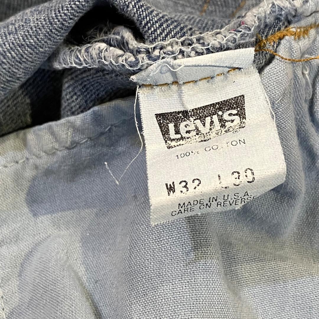 Levi's 501 ストレートデニム W32 L30 made in usa