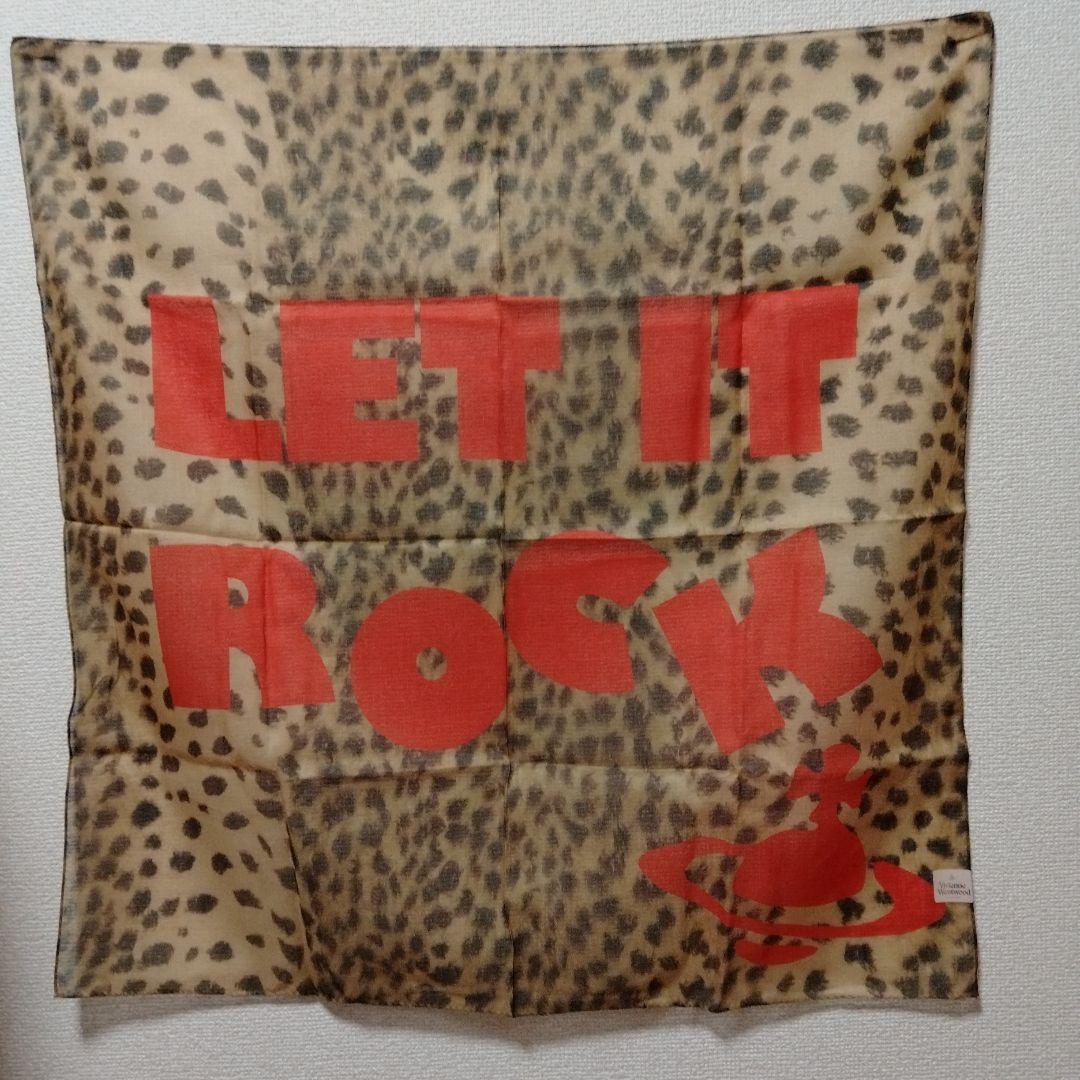 Vivienne Westwood レオパード スカーフ LET IT ROCK