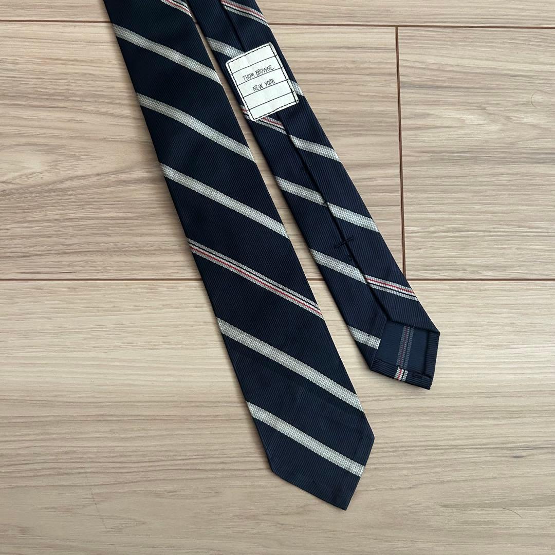 トムブラウン ストライプ THOM BROWME トムブラウン ネクタイ 中古 Thom Browne トムブラウン ネクタイ ストライプ - メルカリ
