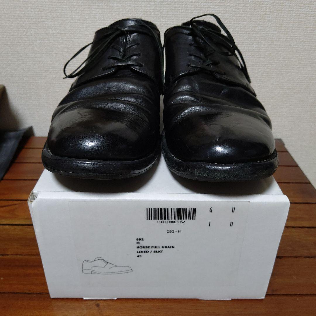 GUIDI グイディ 992 HORSE FULL GRAIN ダービーシューズ