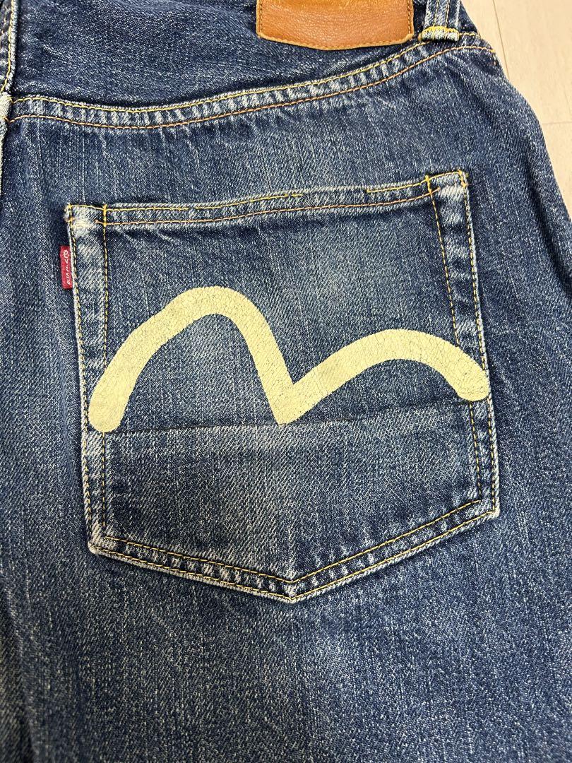 値下げ！【EVISU】　ナンバーワン　ストレートデニムパンツ ウェスト84センチ