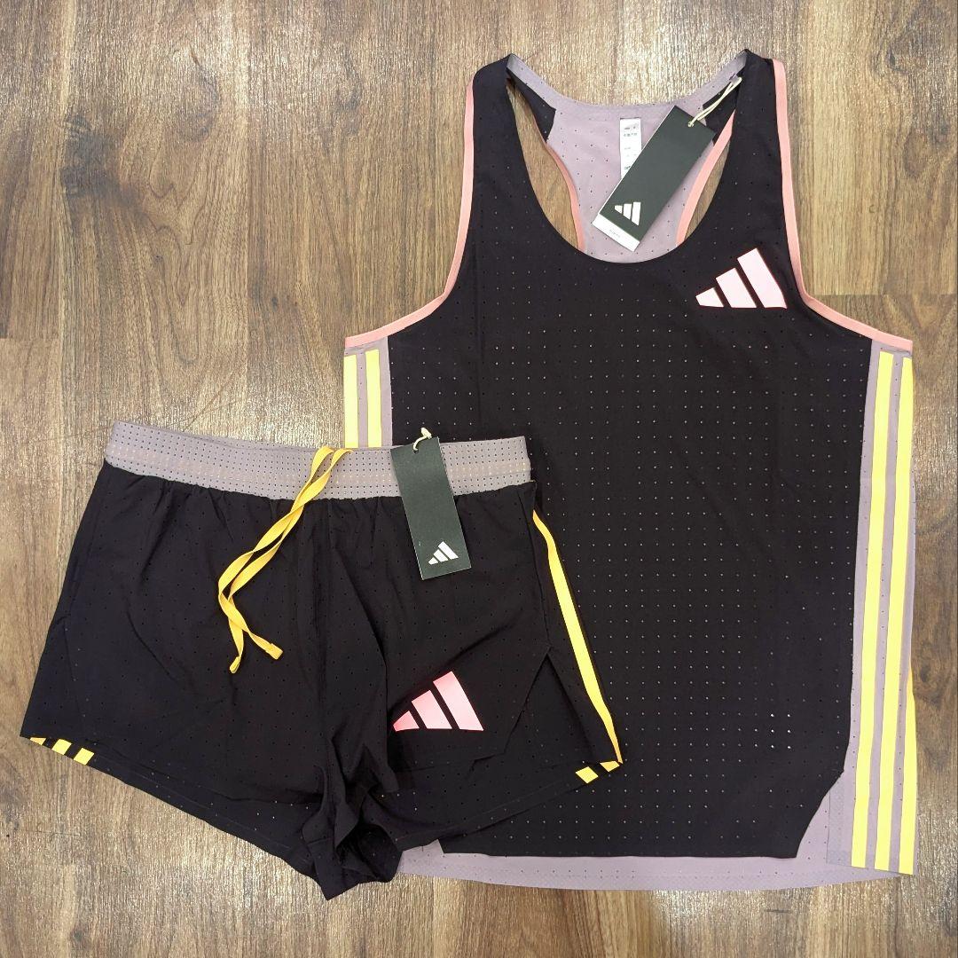 お歳暮 Elite Pro ADIZERO □adidas Promo メルカリ - L セットアップ ウォーキング・ランニングウェア