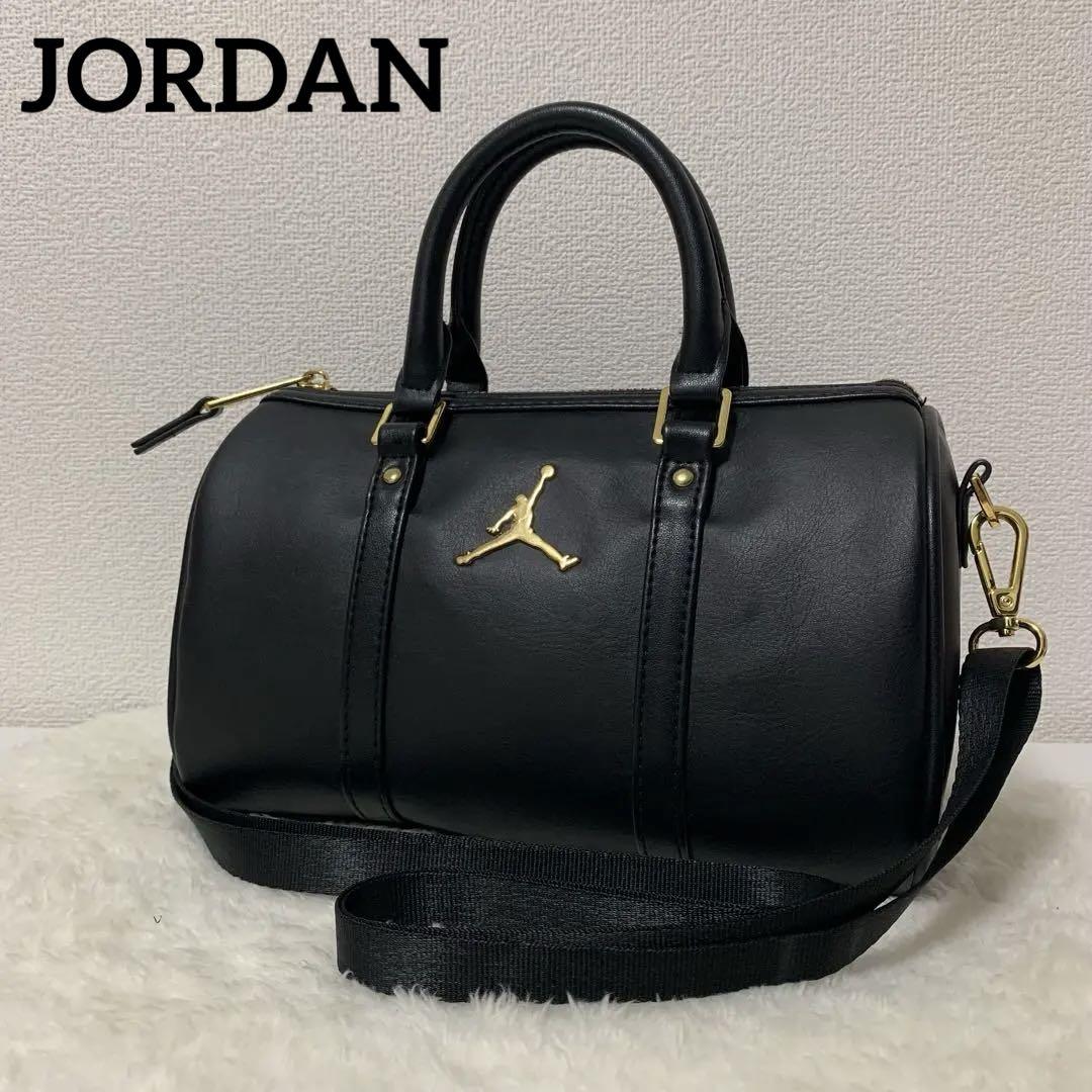 Jordan✨ジョーダン　ブラック ショルダーバッグ　ボストンバック　ミニ