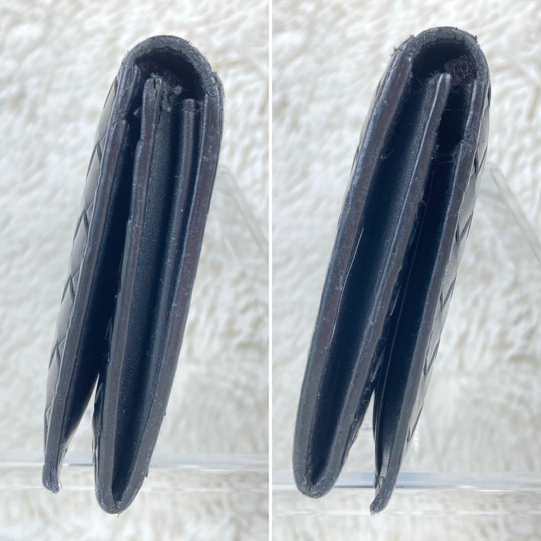 ☆極美品☆ボッテガヴェネタ イントレチャート 札入れ ブラック