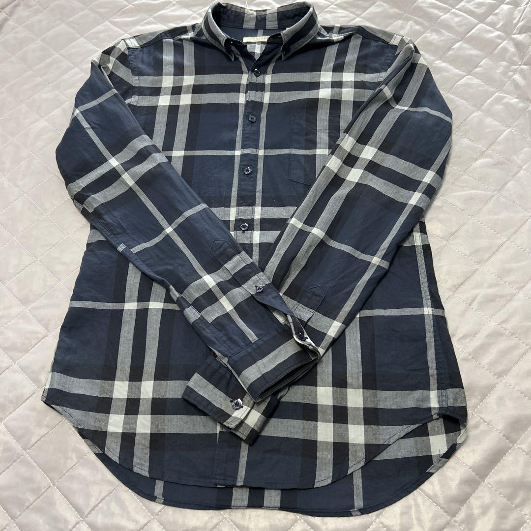 バーバリーブリット　ブルー　シャツ 9,500円