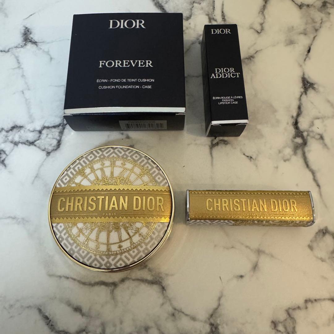 Dior クッションファンデケース リップケース