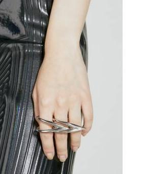 Mugler ミュグレー V RING リング 指輪 - メルカリ