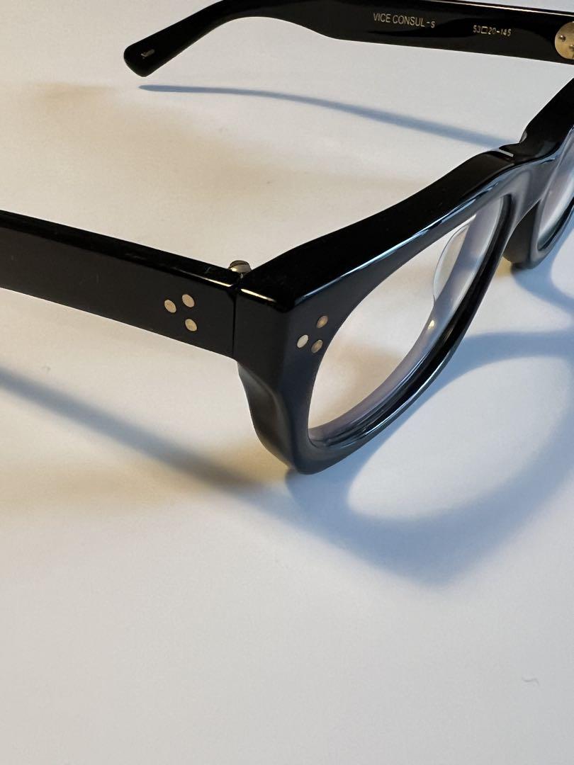 Oliver Goldsmith VICE CONSULT-1 ブラックメガネ