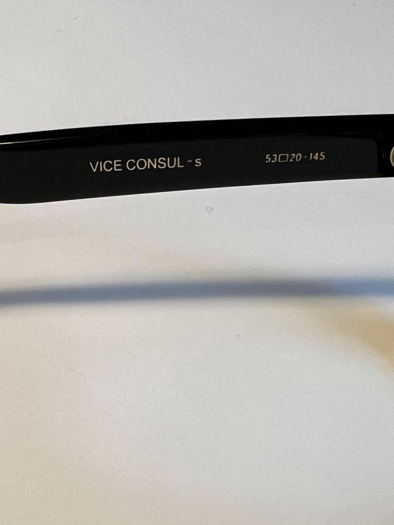 Oliver Goldsmith VICE CONSULT-1 ブラックメガネ